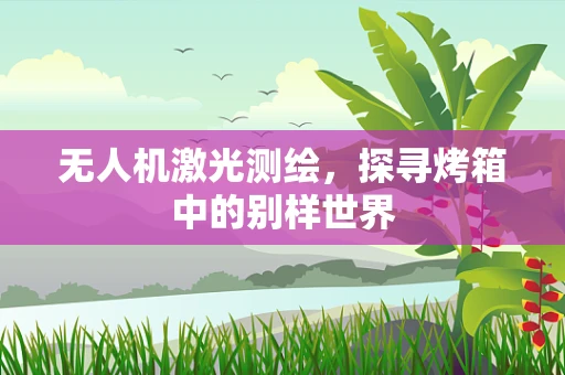 无人机激光测绘，探寻烤箱中的别样世界