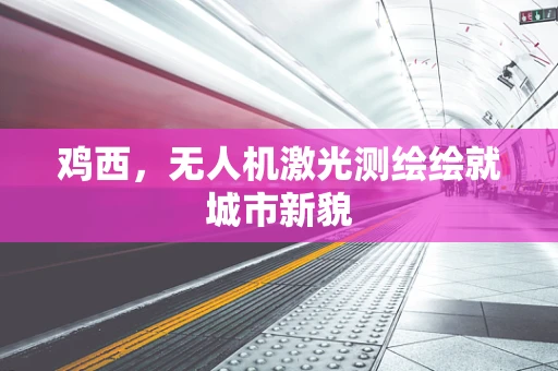鸡西，无人机激光测绘绘就城市新貌
