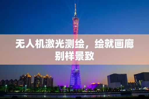 无人机激光测绘，绘就画廊别样景致