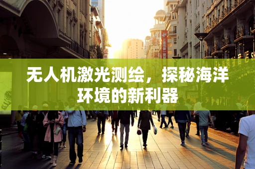 无人机激光测绘，探秘海洋环境的新利器