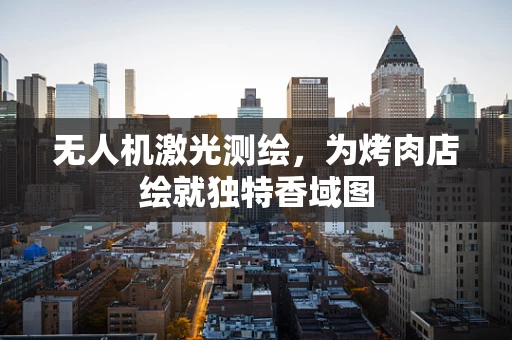 无人机激光测绘，为烤肉店绘就独特香域图