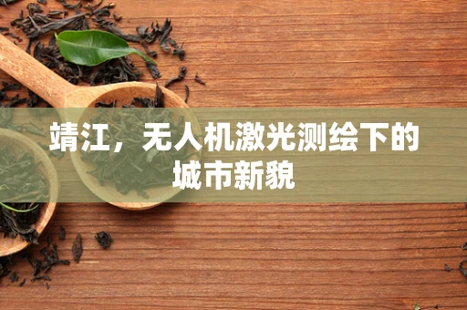 靖江，无人机激光测绘下的城市新貌