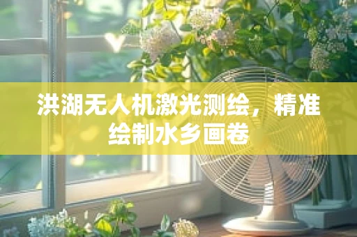 洪湖无人机激光测绘，精准绘制水乡画卷