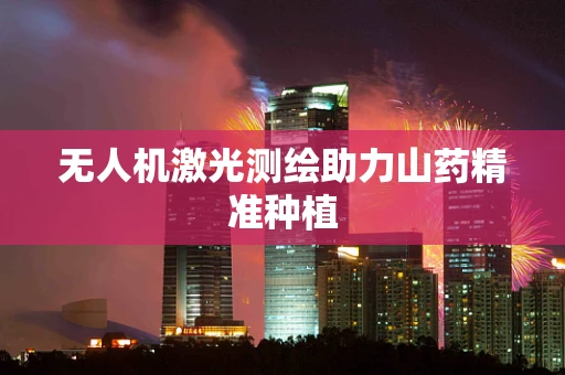 无人机激光测绘助力山药精准种植
