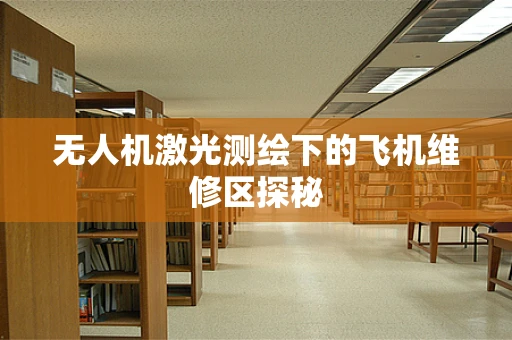 无人机激光测绘下的飞机维修区探秘