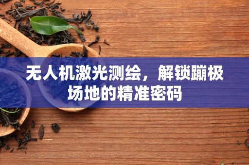 无人机激光测绘，解锁蹦极场地的精准密码