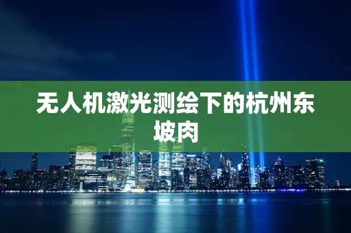 无人机激光测绘下的杭州东坡肉