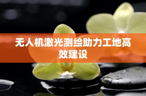 无人机激光测绘助力工地高效建设