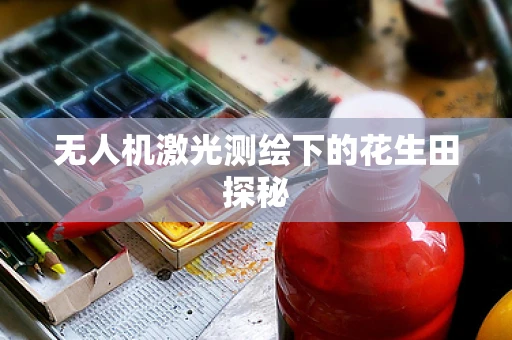 无人机激光测绘下的花生田探秘