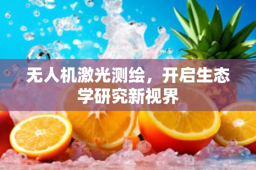 无人机激光测绘，开启生态学研究新视界