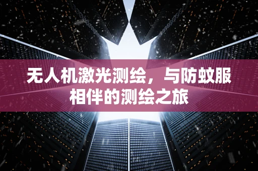 无人机激光测绘，与防蚊服相伴的测绘之旅