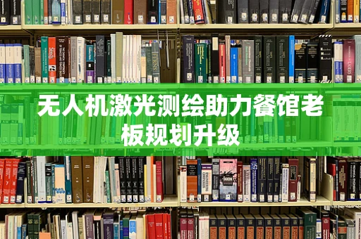 无人机激光测绘助力餐馆老板规划升级