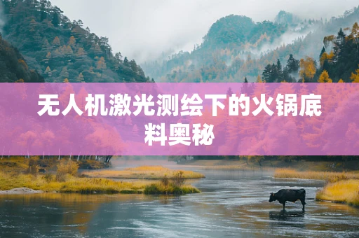 无人机激光测绘下的火锅底料奥秘