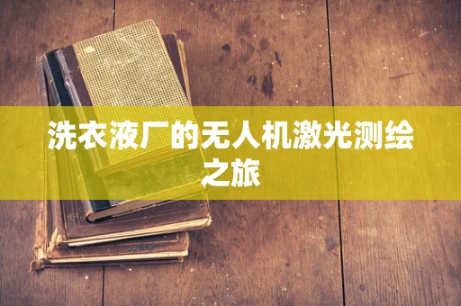 洗衣液厂的无人机激光测绘之旅
