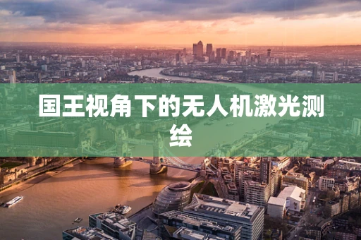 国王视角下的无人机激光测绘