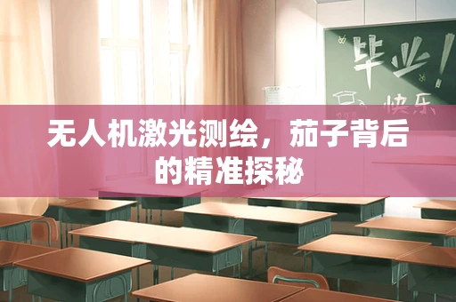 无人机激光测绘，茄子背后的精准探秘