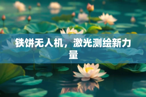 铁饼无人机，激光测绘新力量