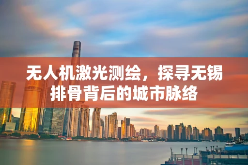 无人机激光测绘，探寻无锡排骨背后的城市脉络