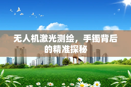 无人机激光测绘，手镯背后的精准探秘