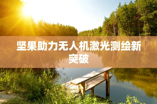 坚果助力无人机激光测绘新突破