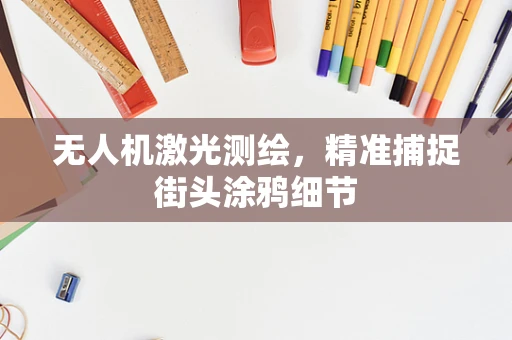 无人机激光测绘，精准捕捉街头涂鸦细节