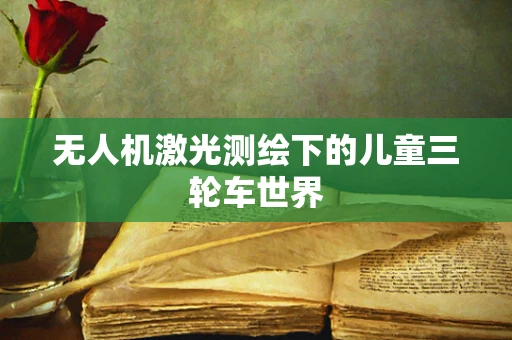 无人机激光测绘下的儿童三轮车世界