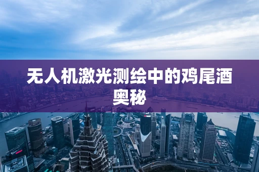无人机激光测绘中的鸡尾酒奥秘
