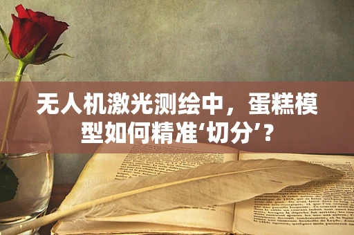 无人机激光测绘中，蛋糕模型如何精准‘切分’？
