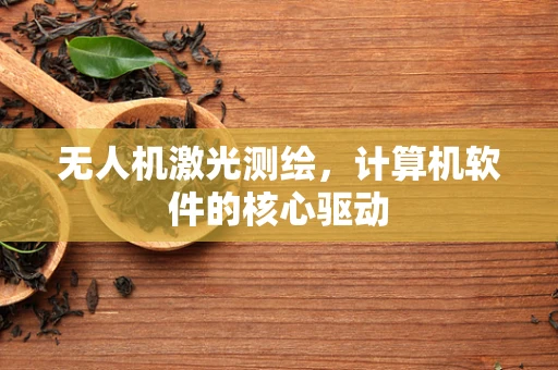 无人机激光测绘，计算机软件的核心驱动