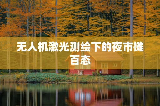 无人机激光测绘下的夜市摊百态