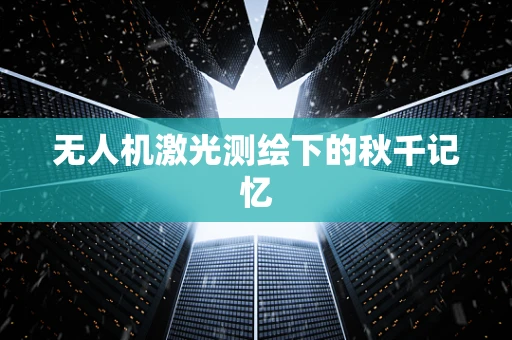 无人机激光测绘下的秋千记忆