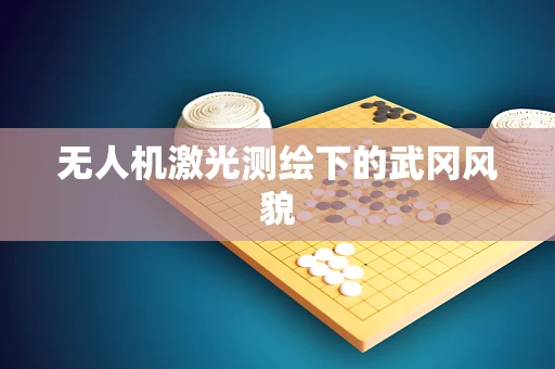 无人机激光测绘下的武冈风貌
