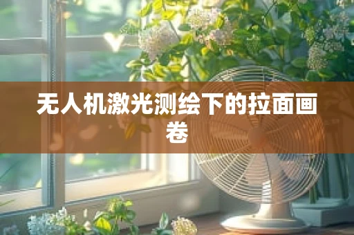 无人机激光测绘下的拉面画卷