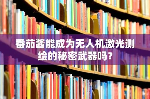 番茄酱能成为无人机激光测绘的秘密武器吗？