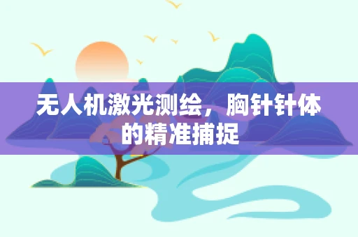 无人机激光测绘，胸针针体的精准捕捉