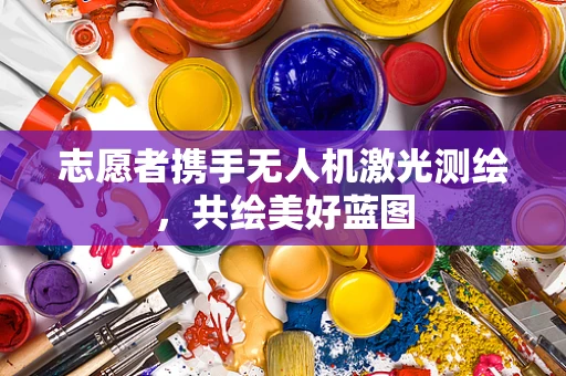 志愿者携手无人机激光测绘，共绘美好蓝图