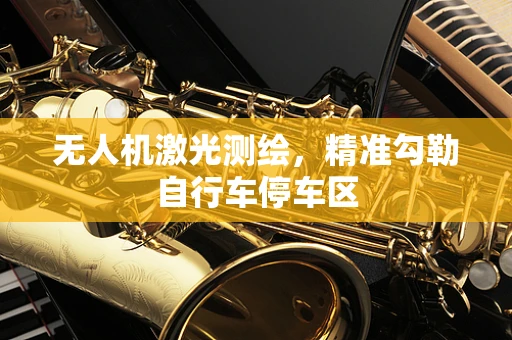 无人机激光测绘，精准勾勒自行车停车区