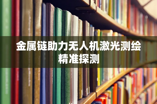 金属链助力无人机激光测绘精准探测