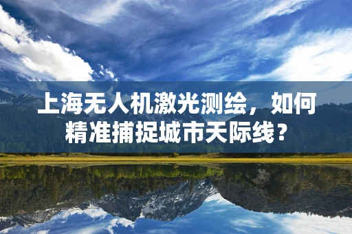 上海无人机激光测绘，如何精准捕捉城市天际线？