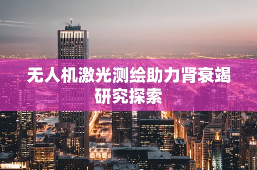 无人机激光测绘助力肾衰竭研究探索