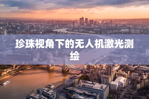 珍珠视角下的无人机激光测绘