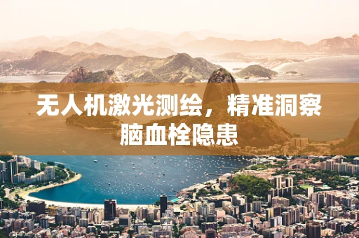 无人机激光测绘，精准洞察脑血栓隐患
