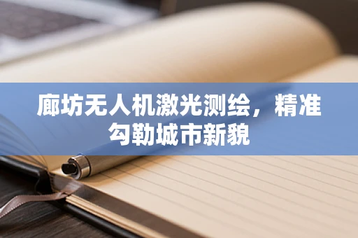 廊坊无人机激光测绘，精准勾勒城市新貌