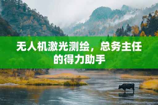 无人机激光测绘，总务主任的得力助手