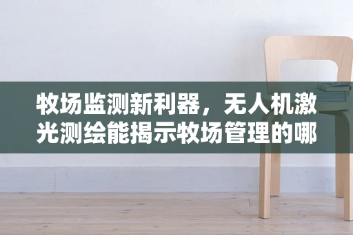 牧场监测新利器，无人机激光测绘能揭示牧场管理的哪些秘密？