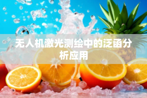 无人机激光测绘中的泛函分析应用