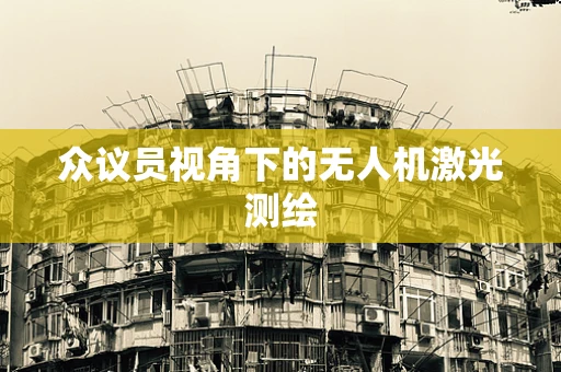 众议员视角下的无人机激光测绘