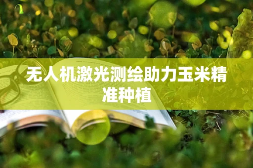 无人机激光测绘助力玉米精准种植