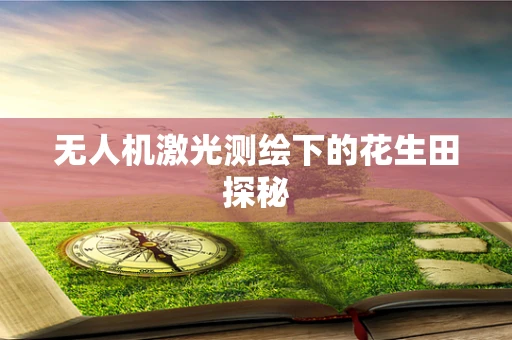 无人机激光测绘下的花生田探秘