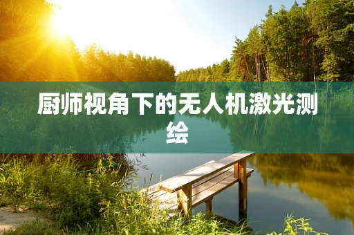 厨师视角下的无人机激光测绘